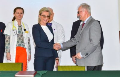 Podpisanie umowy z Krajowym Punktem Kontaktowym Programów Badawczych UE - 17.03.2018